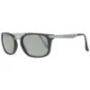 Serengeti Black Men Sunglasses