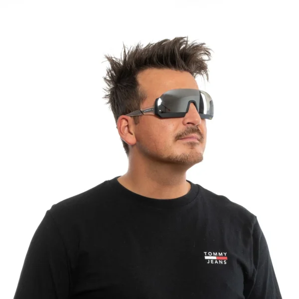 Diesel Black Men Sunglasses