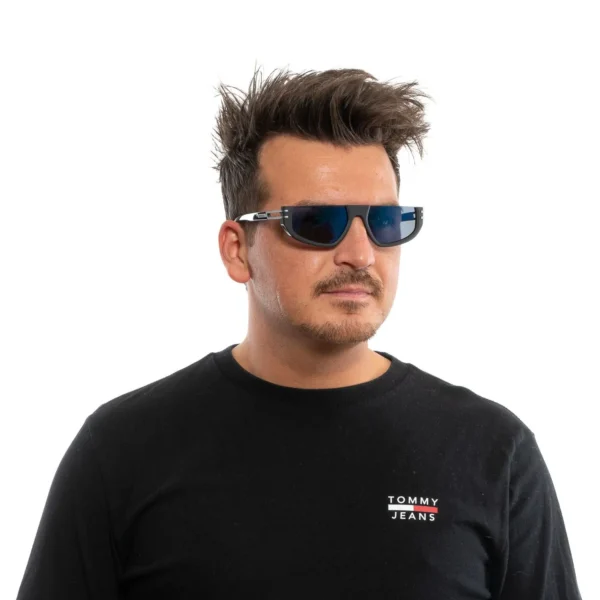 Diesel Black Men Sunglasses