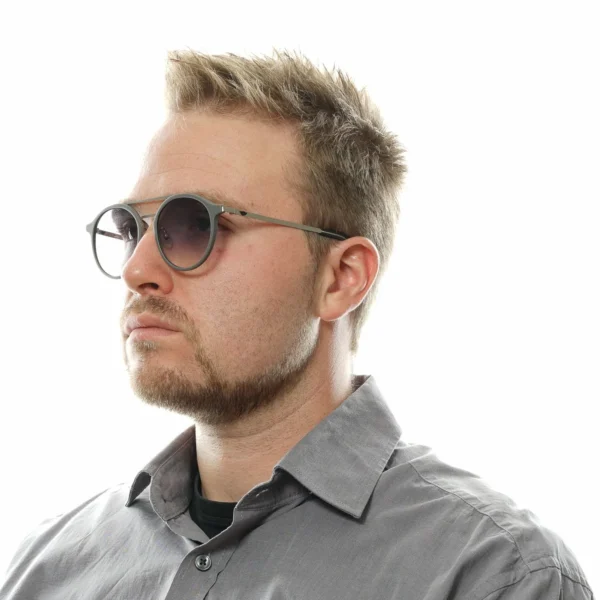 Police Gray Men Sunglasses