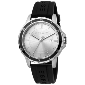 Chronotech Men's White Leather Watch