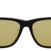 Diesel Women's Chic Black Acetate Sunglasses with Yellow Lenses