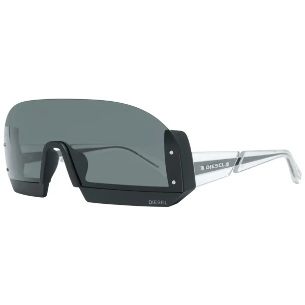 Diesel Black Men Sunglasses