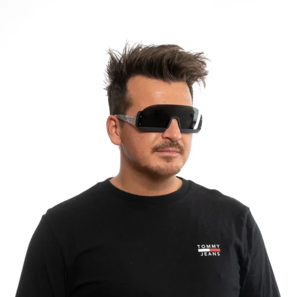 Diesel Black Men Sunglasses