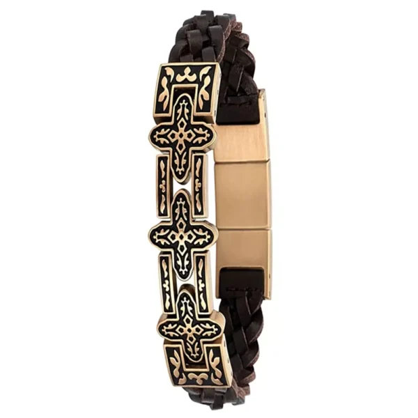 Police Bronze Men Watch