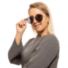 Bally Gold Women Sunglasses
