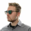 Police Gray Men Sunglasses