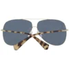 Police Gold Women Sunglasses