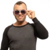 Police Gray Men Sunglasses