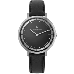 Chronotech Men's White Leather Watch