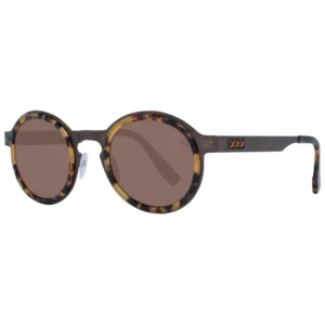 Ermenegildo Zegna Silver Men Sunglasses