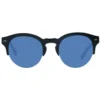 Ermenegildo Zegna Black Men Sunglasses