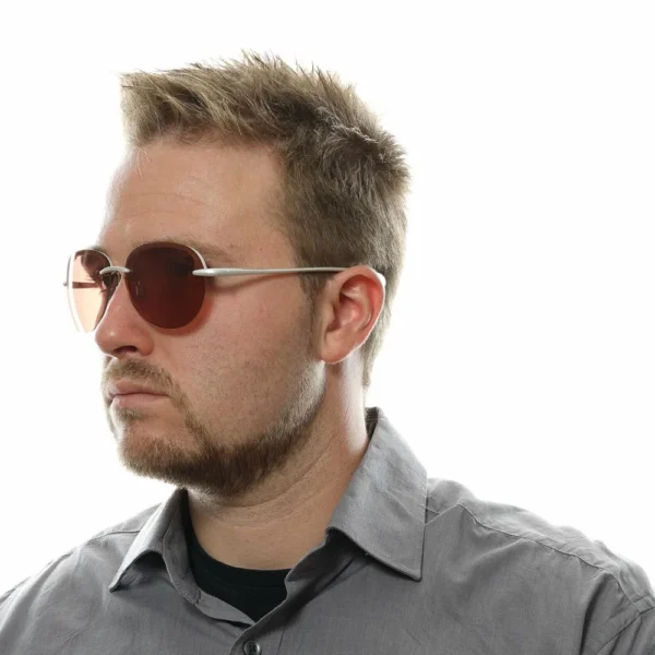 Police Gray Men Sunglasses