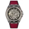 Police Men's Red Silicone Watch