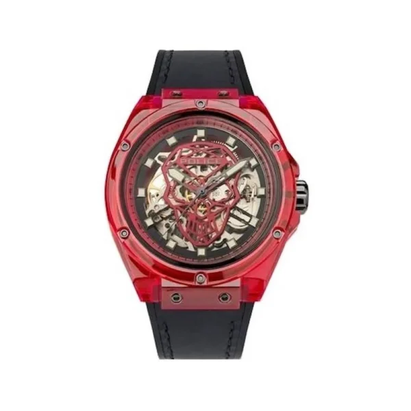 Police Men's Black Silicone Watch