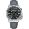 Police Men's Gray Leather Watch