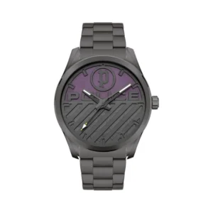 Police Men's Brown Leather Watch