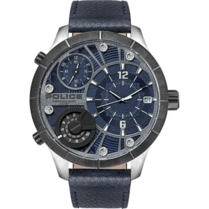 Police Men's Blue Silicone Watch