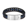 Police Men's Blue Leather Watch