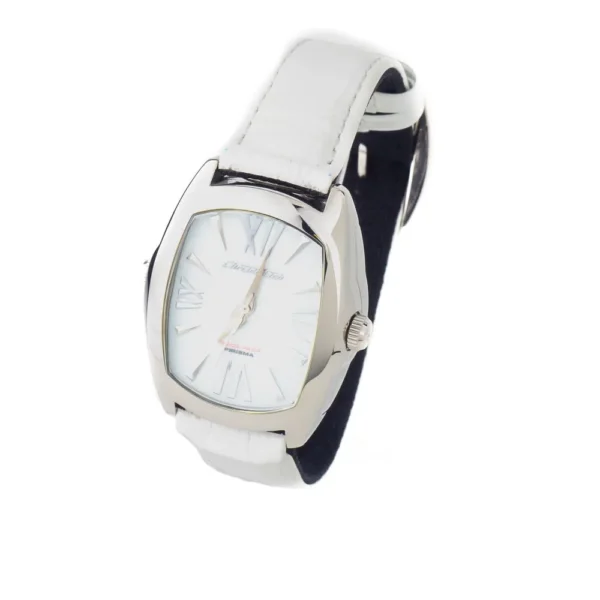 Chronotech Men's Black Leather Watch