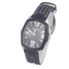 Chronotech Men's Black Leather Watch