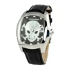 Chronotech Men's Black Leather Watch