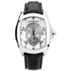 Chronotech Men's Black Leather Watch