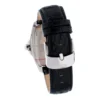 Chronotech Men's Black Leather Watch