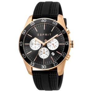 Chronotech Men's White Leather Watch