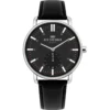Ben Sherman Men's Black Leather Watch