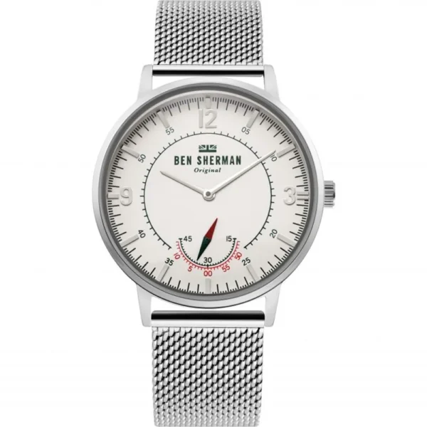 Ben Sherman Men's Silver Steel Watch