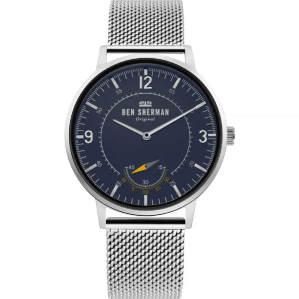Ben Sherman Men's Silver Steel Watch