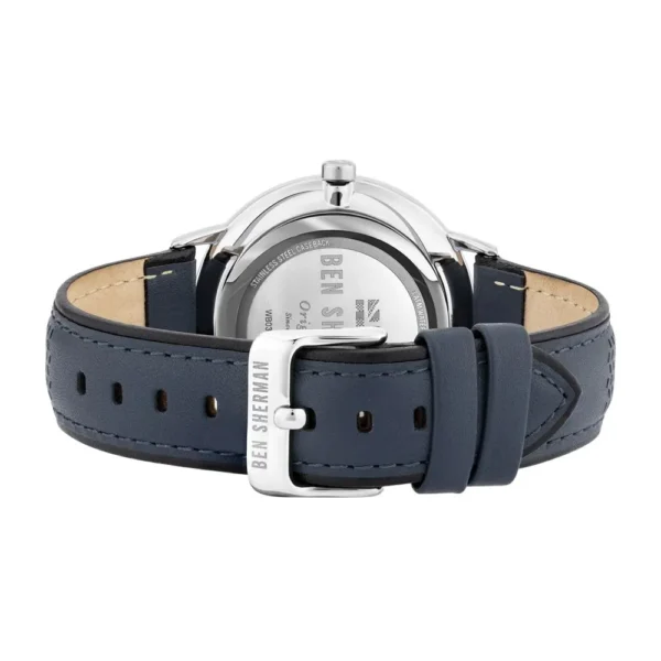 Ben Sherman Men's Blue Leather Watch