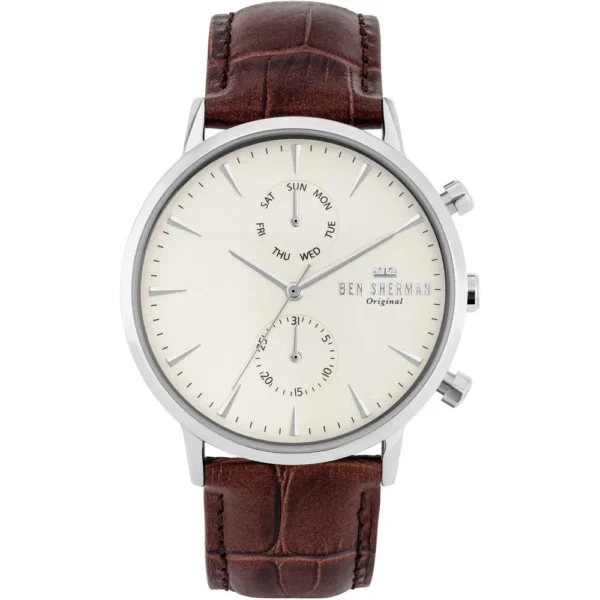 Ben Sherman Men's Brown Leather Watch
