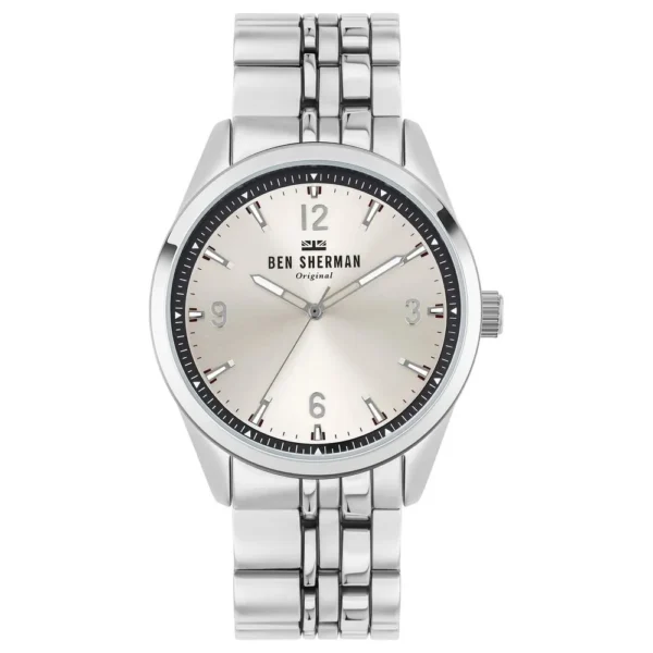 Ben Sherman Men's Gray Stainless Steel Watch