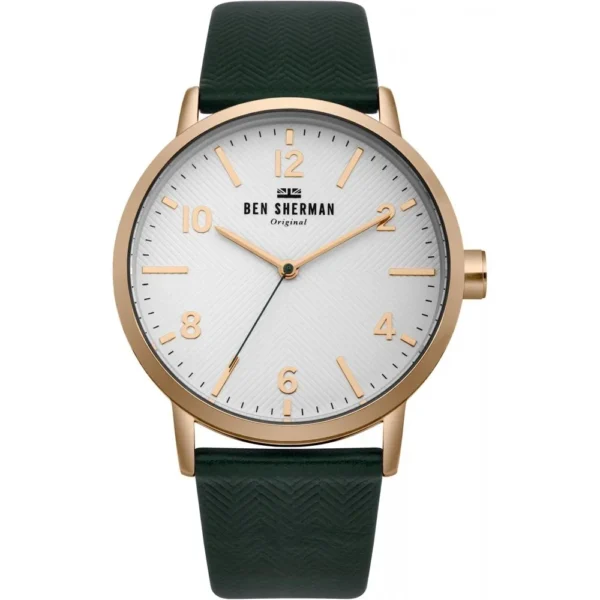 Ben Sherman Men's Green Fabric Watch