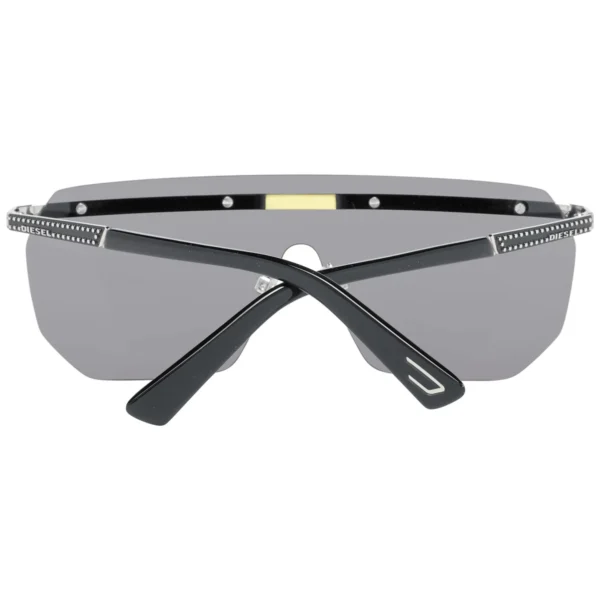 Diesel Black Men Sunglasses