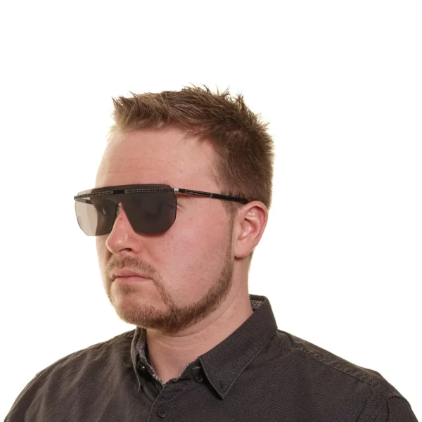 Diesel Black Men Sunglasses