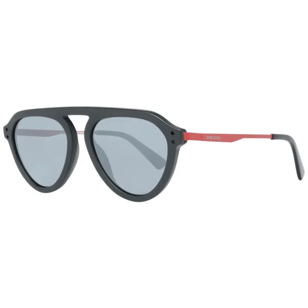 Diesel Black Men Sunglasses