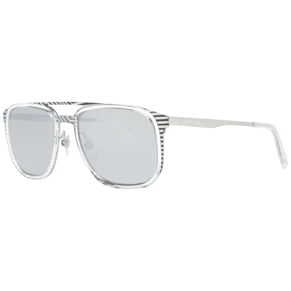 Diesel Silver Men Sunglasses