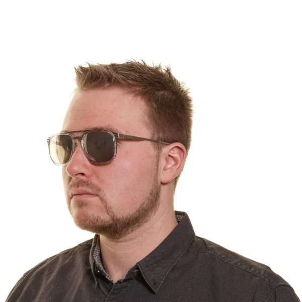 Diesel Silver Men Sunglasses