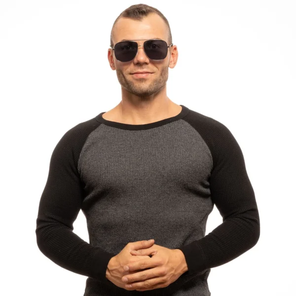 Bally Silver Men Sunglasses