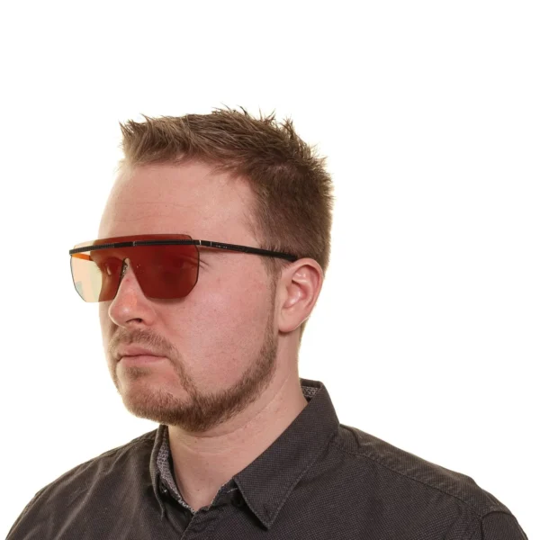 Diesel Black Men Sunglasses