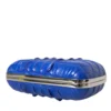 Balenciaga women’s crocodile skin clutch bag with slim detachable strap