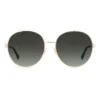Luxury Jimmy Choo women’s gold and green stainless steel sunglasses model BIRDIESPEFIB