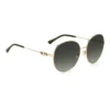 Jimmy Choo stylish women’s stainless steel sunglasses with decorative temple details