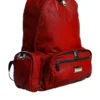 Dolce & Gabbana men’s stylish red patent leather backpack with spacious interior