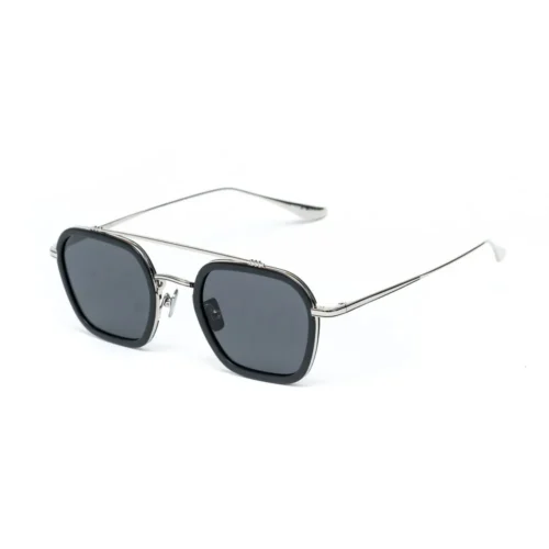 Belstaff men’s grey titanium sunglasses with 100% UV protection