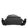 Dolce & Gabbana men’s Italian grey nylon travel backpack with silver-tone hardware