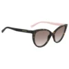 Love Moschino luxury women’s brown acetate sunglasses with 100% UV protection